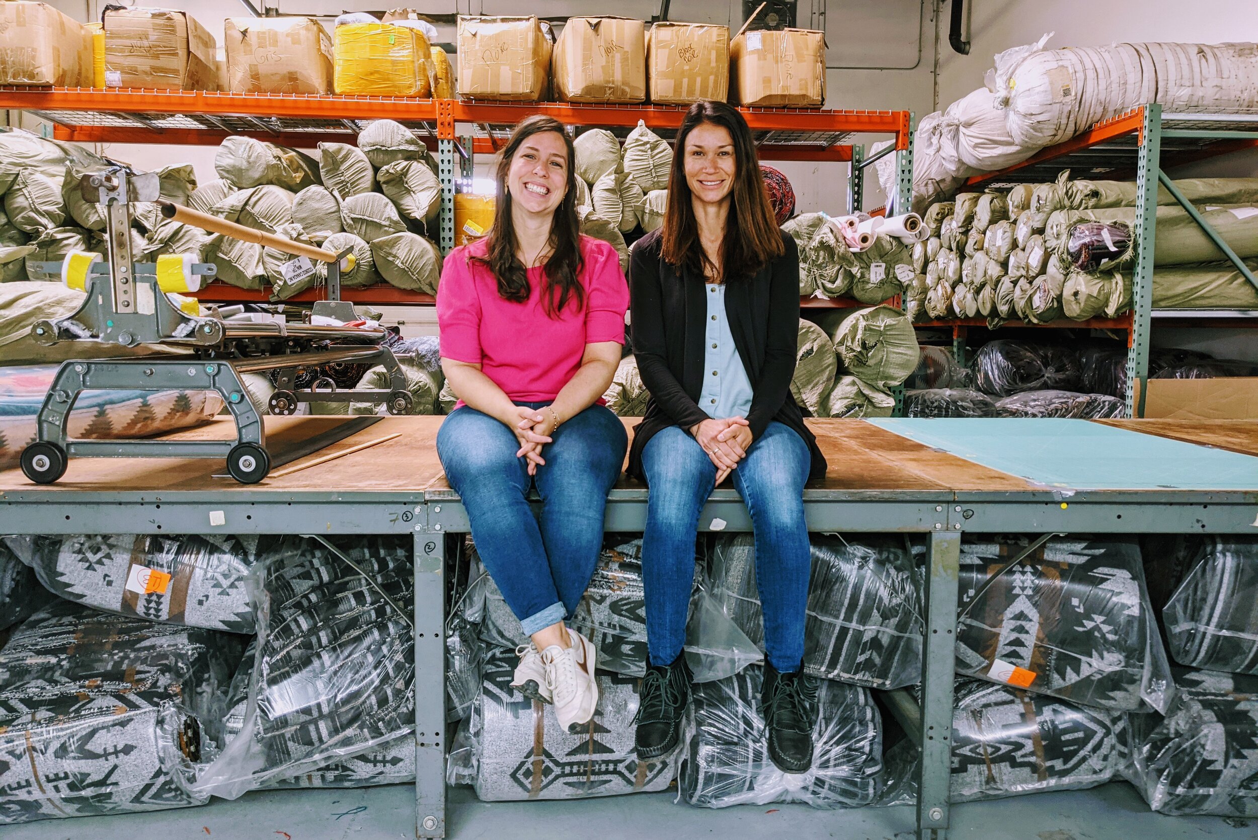 Trisha Pitura and Mélanie Bernar